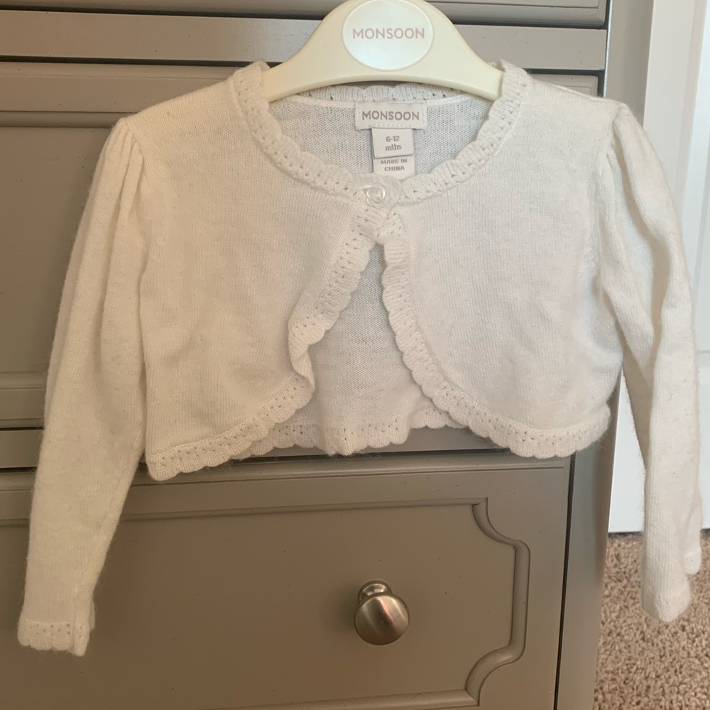 Baby Girls Cardigan Sweater by Monsoon